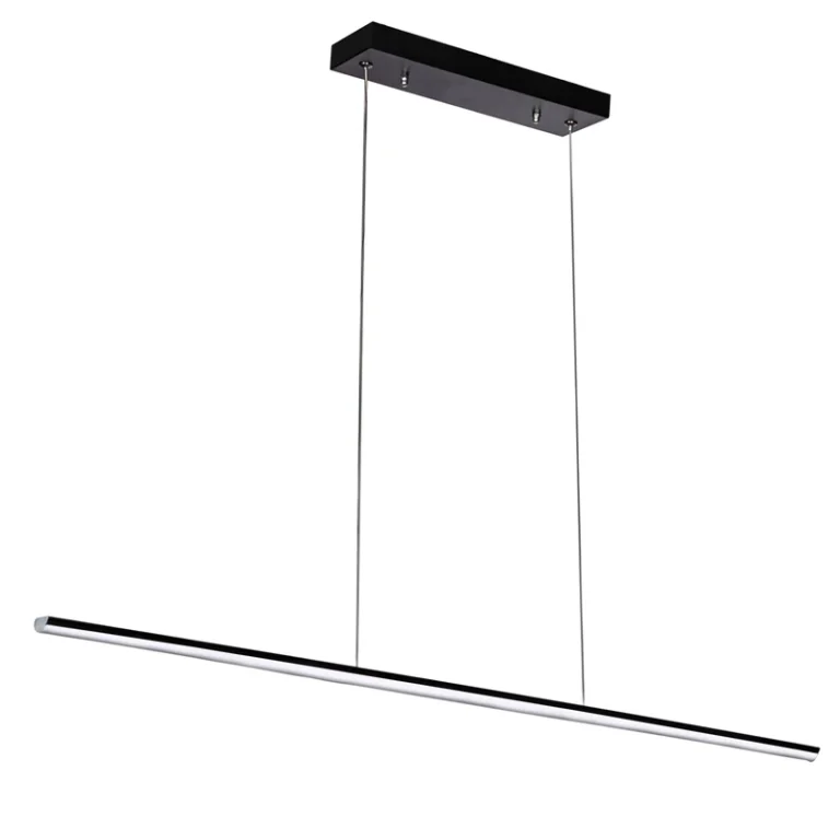 لوستر مدرن چشمه نور کد L6433/80BK