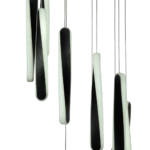 لوستر مدرن چشمه نور کد L6406/10BK - Image 5