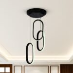 لوستر مدرن چشمه نور کد L6407/3BK - Image 2