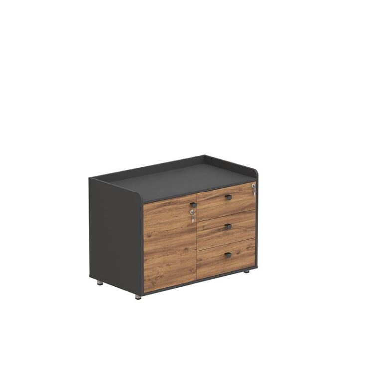 فايل سه کشو کابينتي کرودار نیلپر NODF557