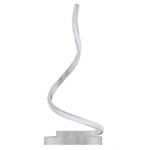 آباژور رومیزی چشمه نور کد A6327/1 رنگ سفید