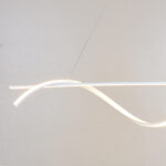 لوستر مدرن خطی چشمه نور کد A6357 - Image 5