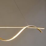 لوستر مدرن خطی چشمه نور کد A6357 - Image 6