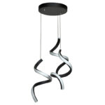 لوستر مدرن سه شعله چشمه نور کد L6364/3