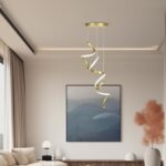 لوستر مدرن سه شعله چشمه نور کد L6364/3 - Image 5