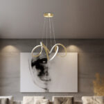 لوستر مدرن چشمه نور کد A6378/4H - Image 4