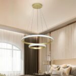 لوستر مدرن دو شعله چشمه نور کد L6375 - Image 4