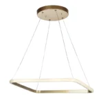 لوستر مدرن یک شعله چشمه نور کد L6334/1 رنگ زیتونی