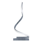 آباژور رومیزی چشمه نور کد A6327/1 رنگ طوسی