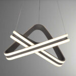 لوستر مدرن چشمه نور کد A6415/T طوسی - Image 5