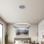 لوستر مدرن دو شعله چشمه نور کد L6375 - Image 3