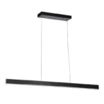 لوستر مدرن چشمه نور کد L6431/80BK