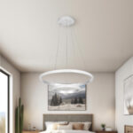 لوستر مدرن دو شعله چشمه نور کد L6375 - Image 5