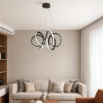 لوستر مدرن چشمه نور کد A6363/6H - Image 2