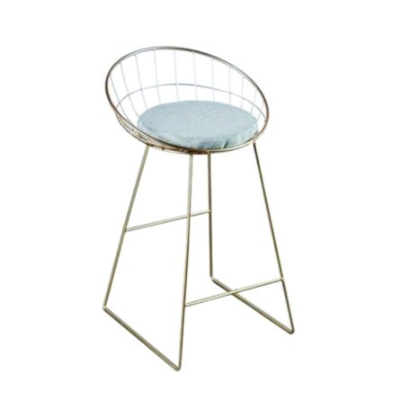 صندلی بار فلزی فیوره آبکاری کد N106B نظری - Image 1