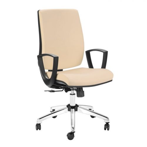  خرید صندلی کارشناسی فلوته با دسته ثابت XF460P داتیس