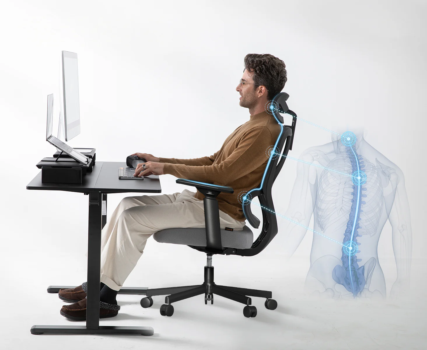 ارگونومی پایه انتخاب مبلمان اداری استاندارد