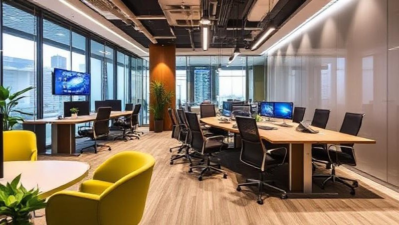 تجهیز فضای اداری