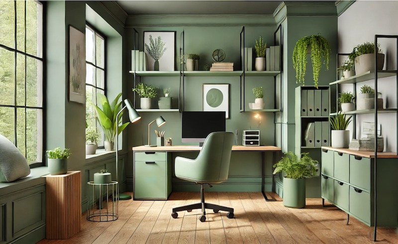 رنگ سبز در دکوراسیون داخلی