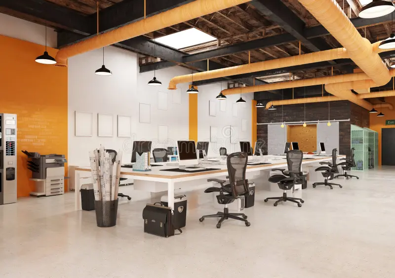 رنگ و طراحی دکوراسیون اداری