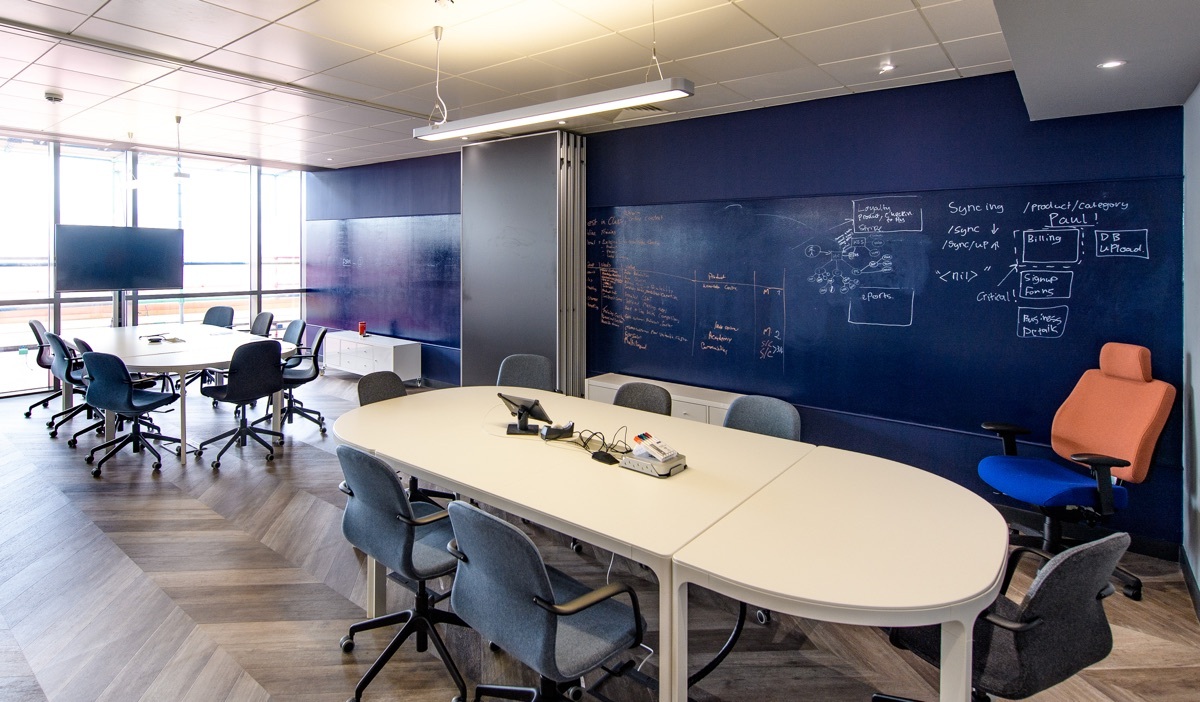 طراحی اتاقهای کنفرانس و مشارکت در طراحی فضای اداری