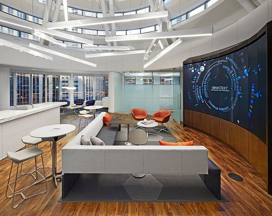 طراحی اتاقهای کنفرانس و مشارکت در طراحی فضای اداری