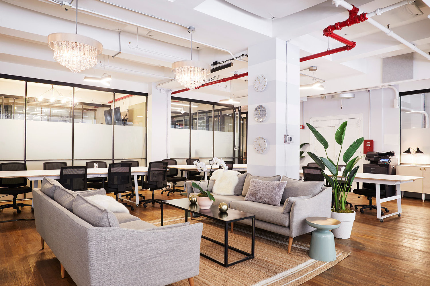 طراحی فضای باز و تقسیم‌بندی مناسب