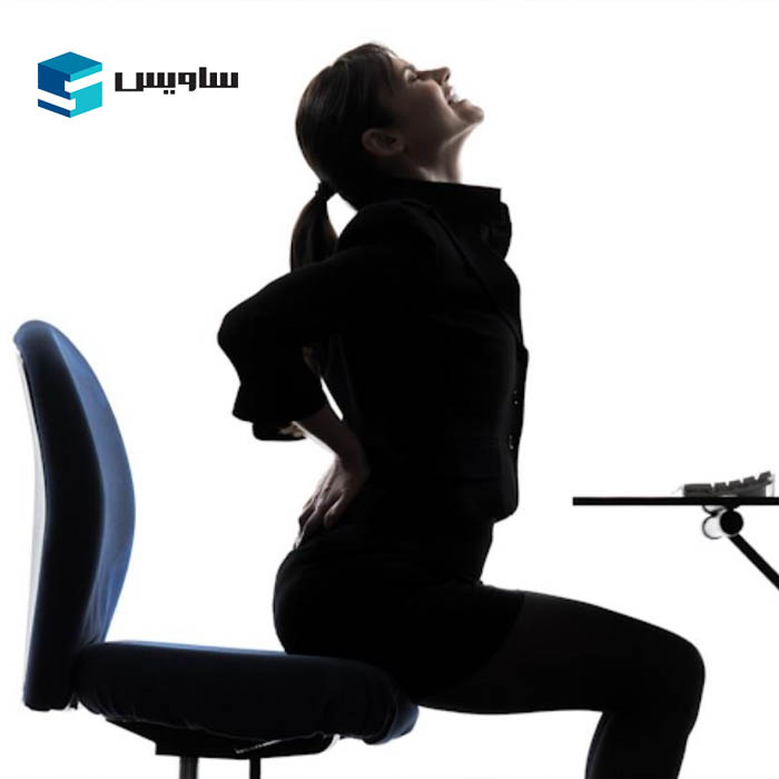 عوارض زیاد نشستن روی صندلی