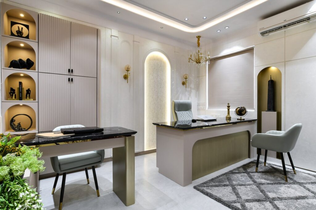 مبلمان نئوکلاسیک در طراحی دکوراسیون اداری