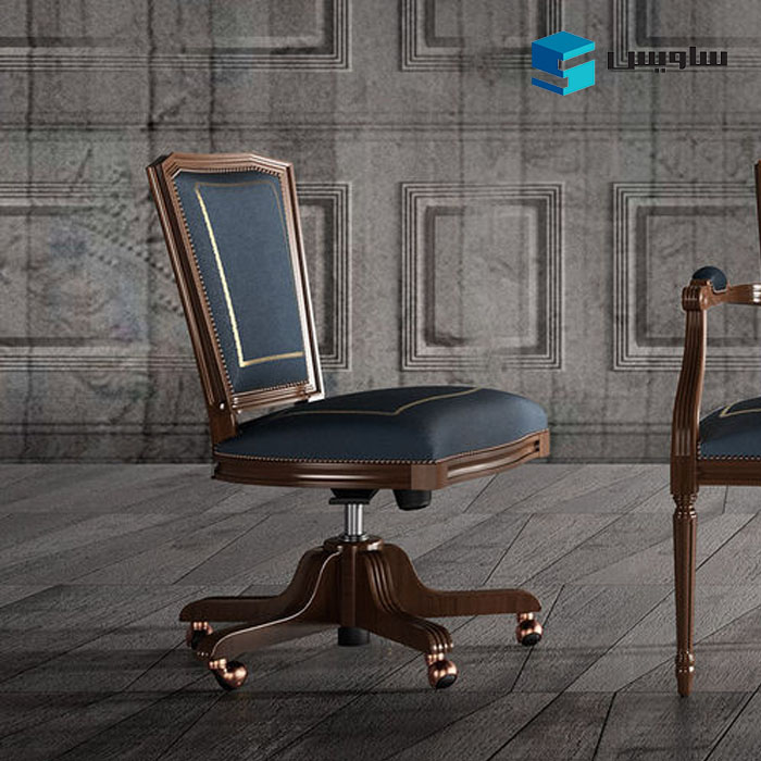 10 مدل از انواع صندلی اداری پایه چوبی