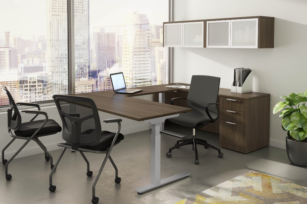 میز مدیریت ال L شکل و U شکل برای دفاتر بزرگ